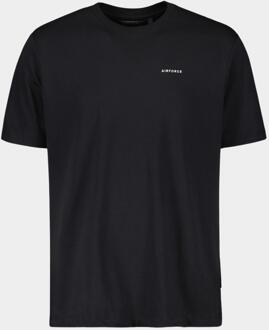 Airforce T-shirt korte mouw airfoce basic t-shirt tbm0888/901 Zwart - XL