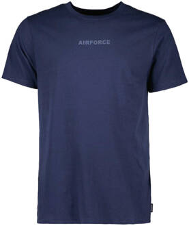 Airforce T-shirt korte mouw gem0883-ss24 Blauw - XXL