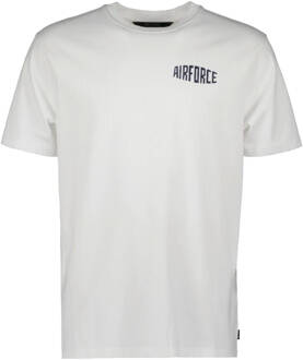 Airforce T-shirt korte mouw gem1067-ss24 Wit - XL