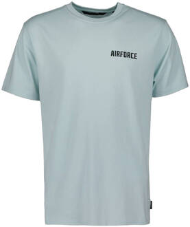 Airforce T-shirt korte mouw gem1068-ss24 Licht blauw