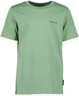 Airforce T-shirt korte mouw Tbm0888-Ss24 Airforce , Green , Heren - 2Xl,Xl,L,M