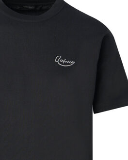 Airforce T-shirt short sleeve Zwart - XL