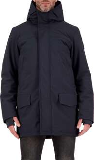 Airforce Waterbestendige parka met capuchon Donkerblauw - S