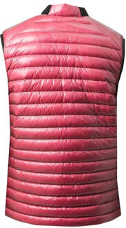 Airframe neon glanzend roze gilet met donsvulling - 2XL