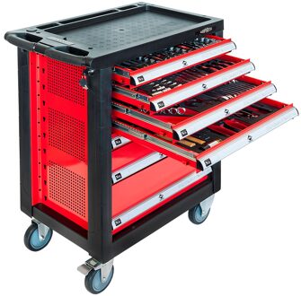 Airpress 7 laden gereedschapwagen 250-delig - 79155