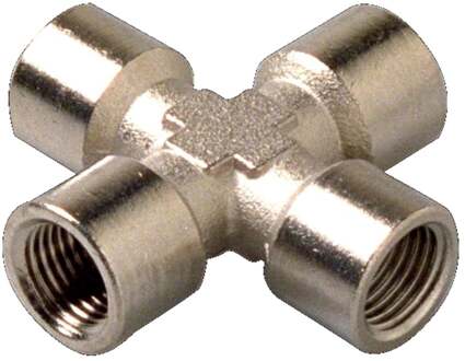 Airpress Kruisstuk 1/4 inw. - 37601