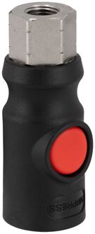 Airpress Veiligheidskoppeling Type Euro ¼” binnendraad - 43E802