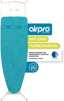 Airpro Large Strijkplank 120x42cm blauw