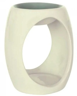 Airpure Kaarshouder Airpure Ceramic Wax Melter Light Grey 1 st