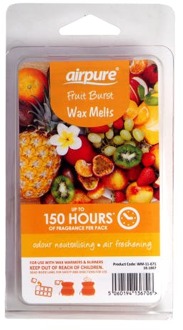 Airpure Kaarsstandaard Airpure Wax Smelt Luchtverfrissend Fruit Barst 1 st