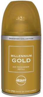 Airpure Luchtverfrisser Airpure Air Freshener Refill Millennium Gold 250 ml