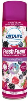 Airpure Toilet Reiniging Airpure Fresh Foam Toiletreiniger Sparkling Berry 500 ml