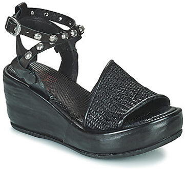 Airstep / A.S.98 Sandalen Airstep / A.S.98 ARCA RAFIA" Zwart - 38,40,41,42