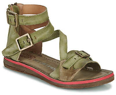 Airstep / A.S.98 Sandalen Airstep / A.S.98 BUSA STRAP" Groen - 36,38,41