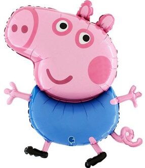 Airwalker 'George' Peppa Pig Folieballon (76cm) Multikleur - Print