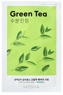 Airy Fit Sheet Mask (12 typen) Green Tea
