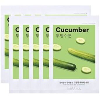Airy Fit Sheet Mask Bundle Set - 12 Types Cucumber