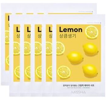 Airy Fit Sheet Mask Bundle Set - 12 Types Lemon