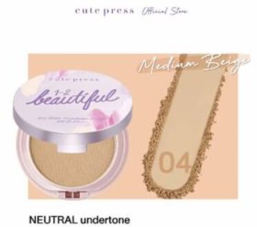 Airy Matte Foundation Powder SPF 30 PA +++ 04 Medium Beige