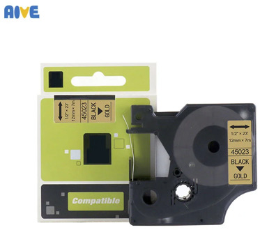 Aive 12MM Multicolor 45013 40913 43613 45018 40918 45016 Compatible Dymo D1 Label Tapes for Dymo label manager LM160 LM280 PNP