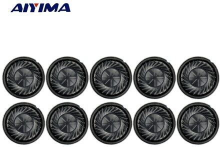AIYIMA 10 Pcs Mini Audio Draagbare Luidsprekers 8 Ohm 2 W 20mm Hoofdtelefoon Speaker DIY Voor Oortelefoon Speakers