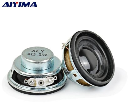 AIYIMA 2 Stuks 1.5Inch Draagbare Luidsprekers Altavoz Portatil 4Ohm 3W 13 Core Luidspreker Computer DIY Bluetooth-compatibele Luidspreker Kolom