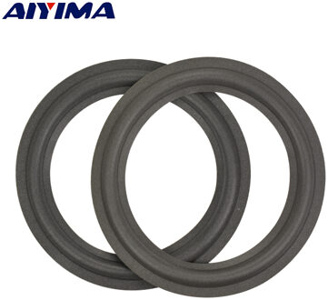 Aiyima 2 Stuks 8 Inch Speaker Schuim Side Woofer Bass Speaker Foam Reparatie Accessoires Diy Spons Bubble Rdge Ring Cirkel