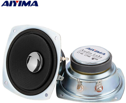 AIYIMA 2PCS 8 Ohm 30W Voor LG 3inch Mid-Range Auto Speaker hoogwaardige Gevlochten potten Home Theater Sound Systeem Mid Luidspreker