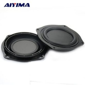 Aiyima 4 Inch Bass Radiator Speaker Trillingen Membraan Diafragma Passieve Radiator Luidspreker Woofer Plaat Subwoofer Diy 2Pcs