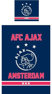 Ajax AFC Dekbedovertrek 140 x 200 cm blauw