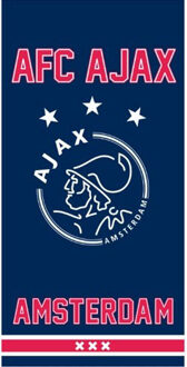 Ajax afc handdoek since 1900 50 x 100 cm blauw