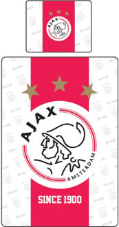 AJAX Ajax dekbedovertrek rood-wit since