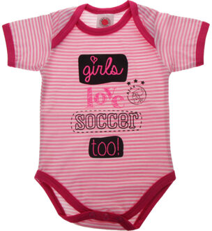 AJAX Amsterdam baby romper - roze - maat 80