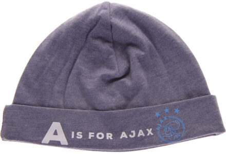 Ajax Baby muts ajax blauw A is for Ajax maat OSFA