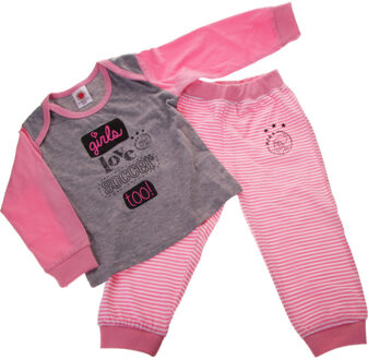 Ajax baby pyjama - roze - maat 80