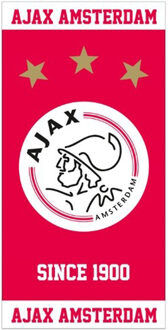Ajax Badlaken Since 1900 75 X 150 Cm Rood/wit
