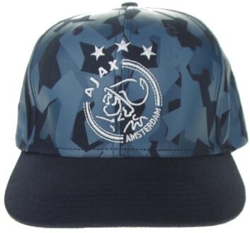Ajax Cap Uit Camo Volwassenen - Donkerblauw/Camo