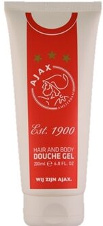 Ajax Douchegel tube ajax wit/rood/wit 200 ml.