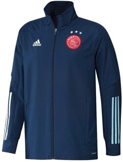 Ajax Presentatie Jas Uit 2020-2021 Mannen - Donkerblauw - Maat S