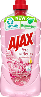 Ajax Reiniging Ajax Allesreiniger Pioen Bloemen 1000 ml
