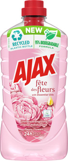 Ajax Reiniging Ajax Universele Die Pieen Bloemen Aan Het Verstrekken Is 1000 ml