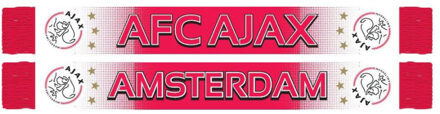 Ajax Sjaal AFC Ajax Amsterdam - Rood/Wit