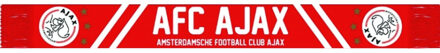 Ajax Sjaal Rood/wit 140 Cm