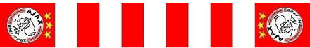 Ajax sjaal - rood/wit