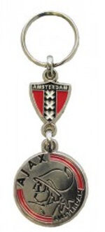 Ajax Sleutelhanger ajax metaal tekst en logo