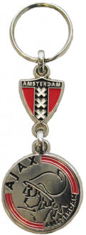 Ajax sleutelhanger logo en wapen