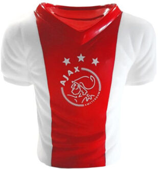 Ajax spaarpot shirt rood/wit