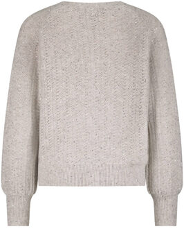 Ajour sparkle Beige - L