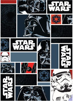 AK Sports iconen speelkleed - 95 x 133 cm Multikleur