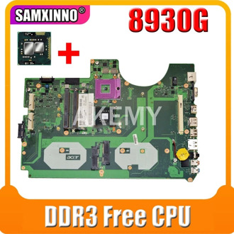 Akemy Laptop Motherboard For Acer aspire 8930 8930G MAIN BOARD DDR3 with graphics slot 6050A2207701-MB-A02 MBASZ0B001